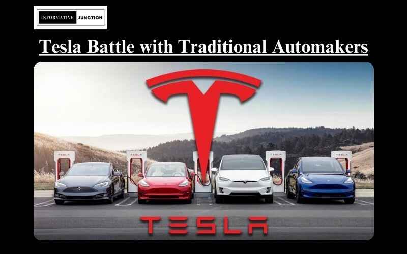 You are currently viewing Tesla vs. Traditional Automakers: The Battle for Electric Supremacy