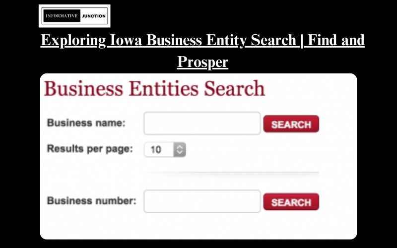You are currently viewing Uncovering Success: The Iowa Business Entity Search Guide