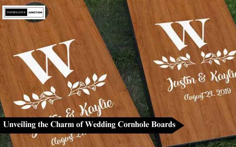 You are currently viewing Elevate Your Wedding Fun: Unveiling the Charm of Wedding Cornhole Boards